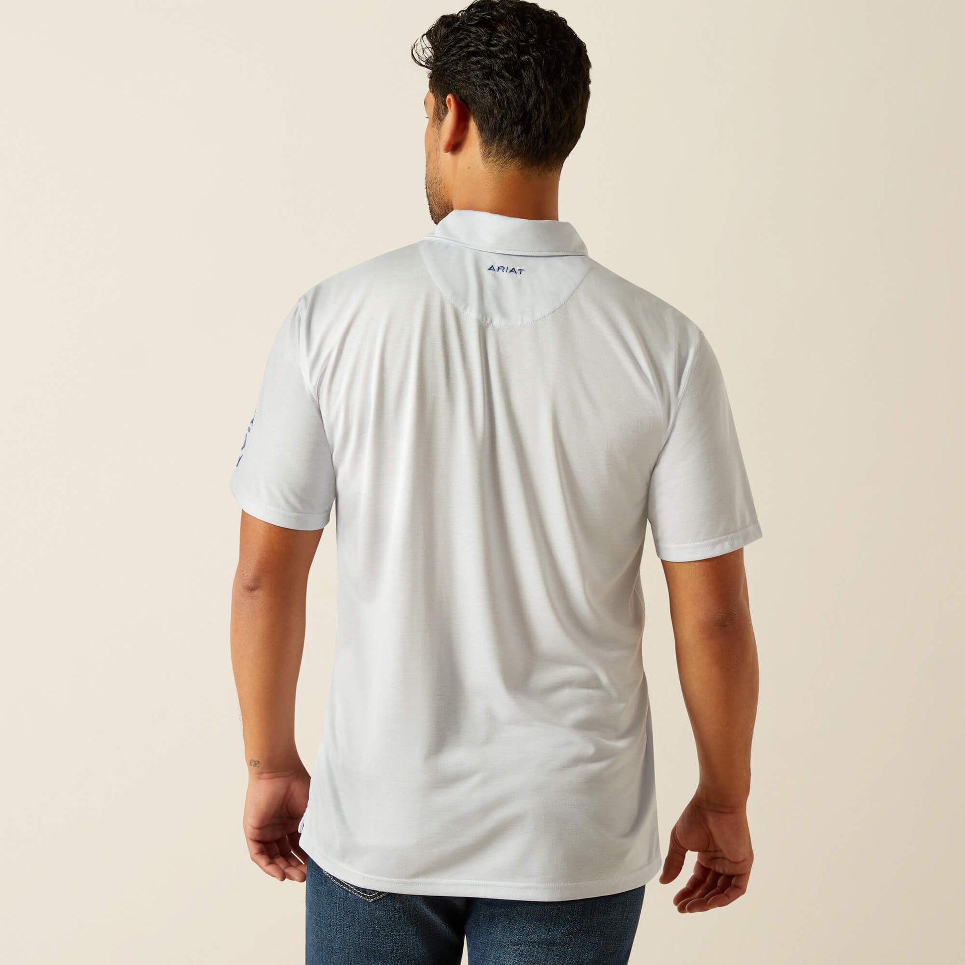Ariat Men Team Logo Polo