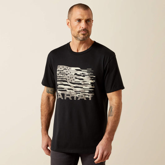 Ariat Men Ariat Freedom Flag T-Shirt