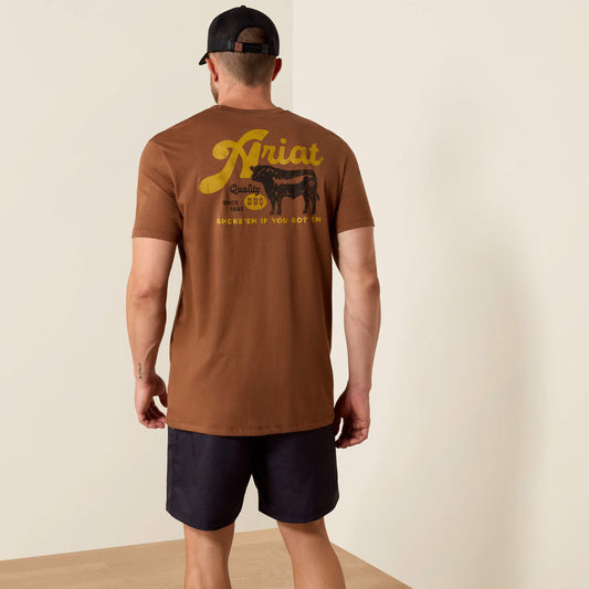 Ariat Men Ariat BBQ Smoke Classic Fit T-Shirt
