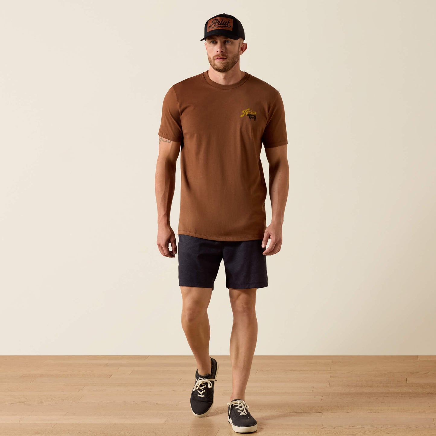 Ariat Men Ariat BBQ Smoke Classic Fit T-Shirt