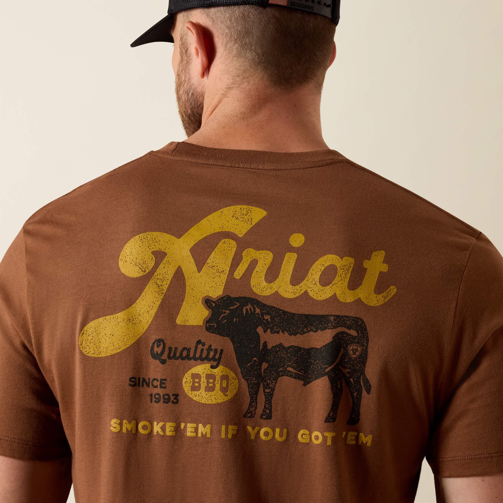 Ariat Men Ariat BBQ Smoke Classic Fit T-Shirt