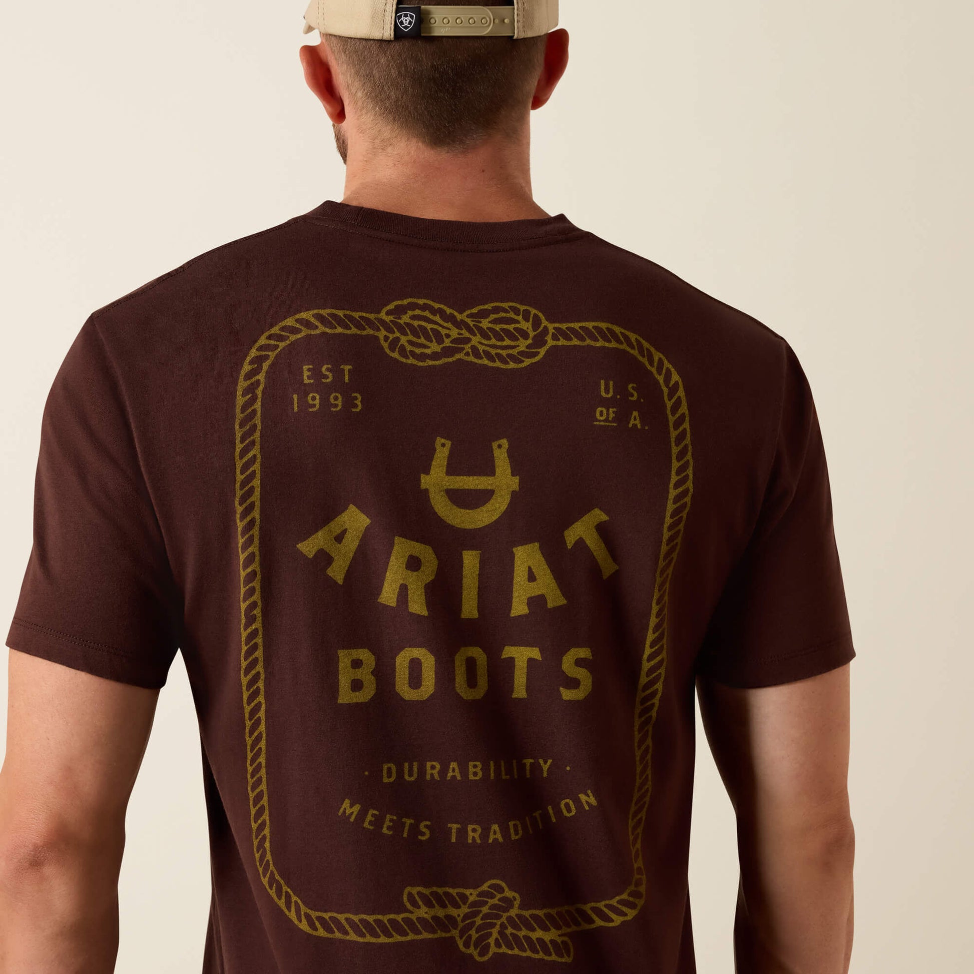 Ariat Men Ariat Western Ropes Classic Fit T-Shirt