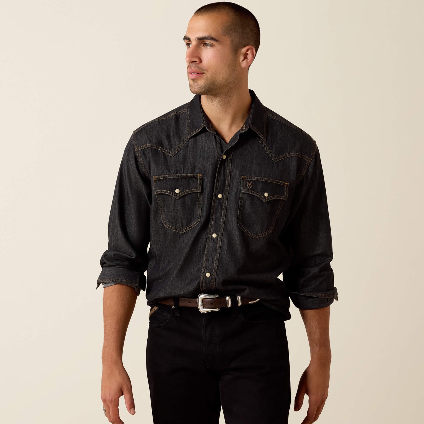 Ariat Men Retro Halford Fitted Snap Shirt