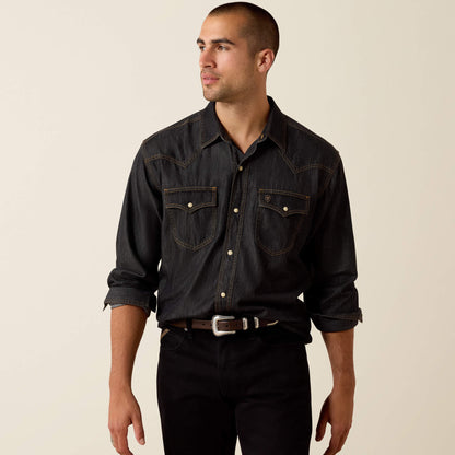 Ariat Men Retro Halford Fitted Snap Shirt