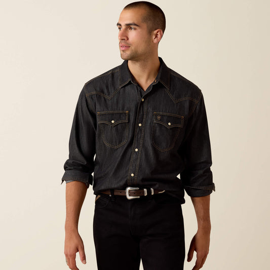 Ariat Men Retro Halford Fitted Snap Shirt