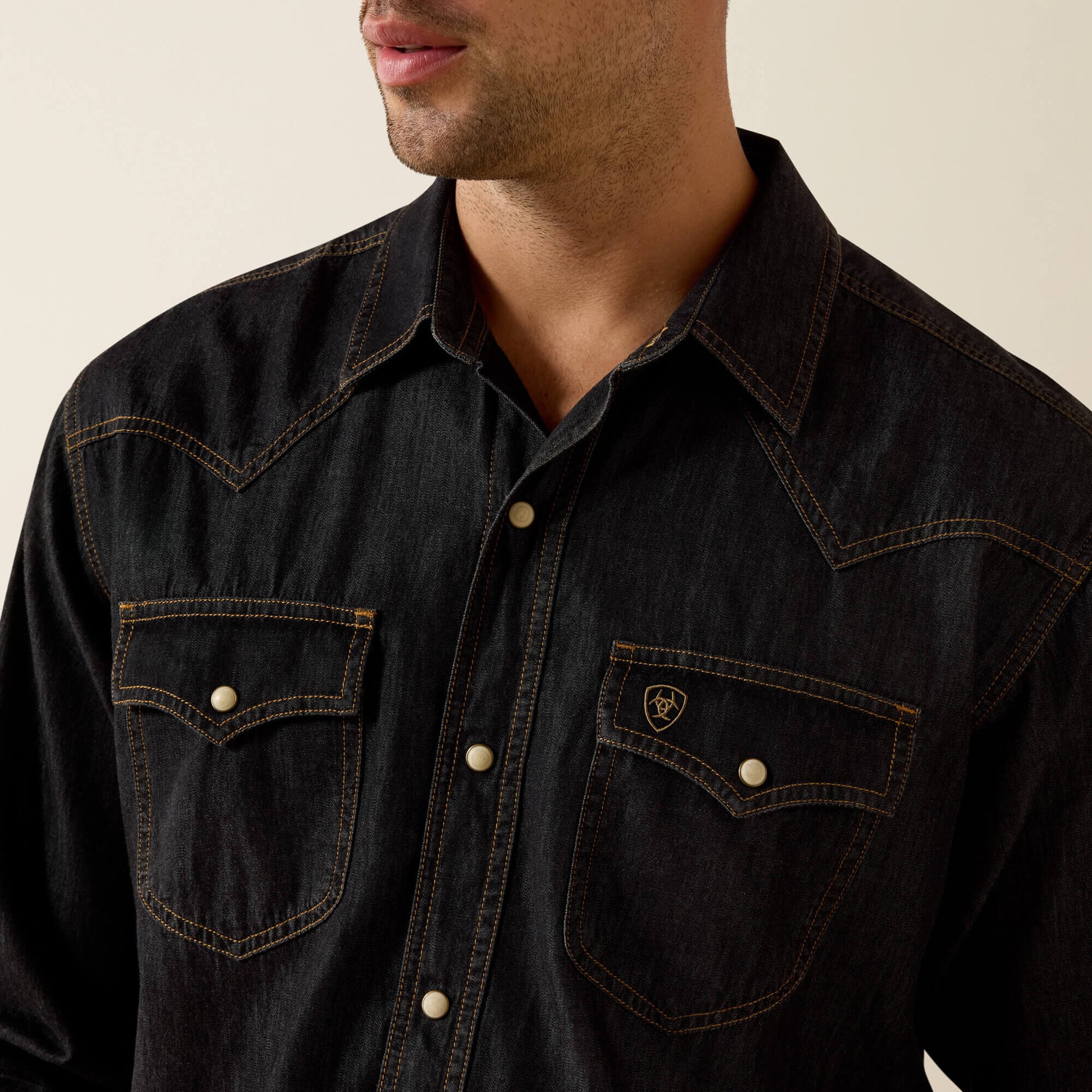 Ariat Men Retro Halford Fitted Snap Shirt