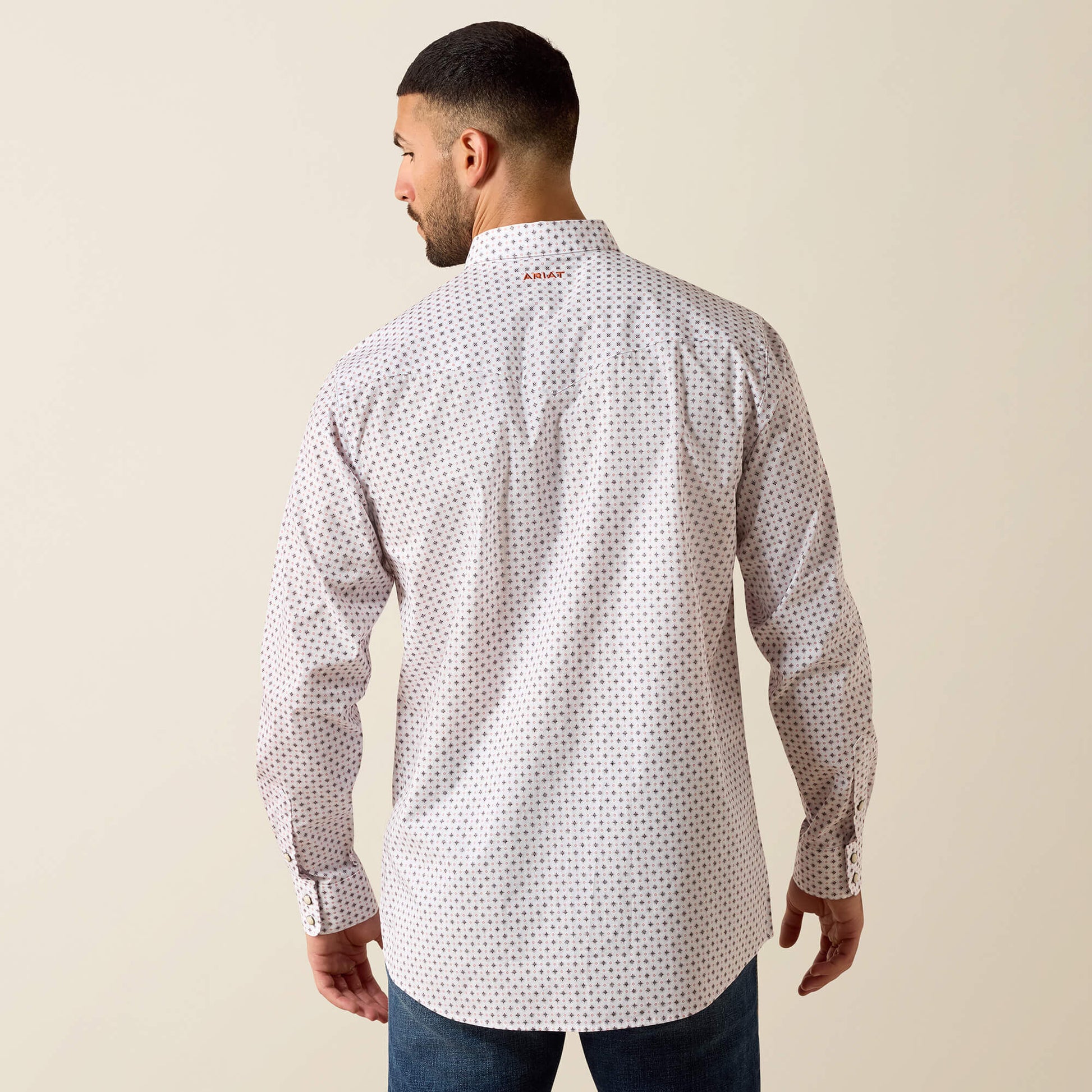 Ariat Men Tony Fitted Snap Shirt
