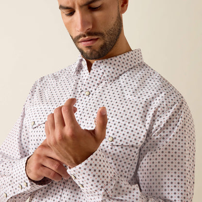 Ariat Men Tony Fitted Snap Shirt