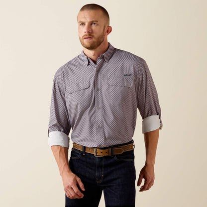Ariat Men Printed VentTEK Outbound Classic Fit Shirt