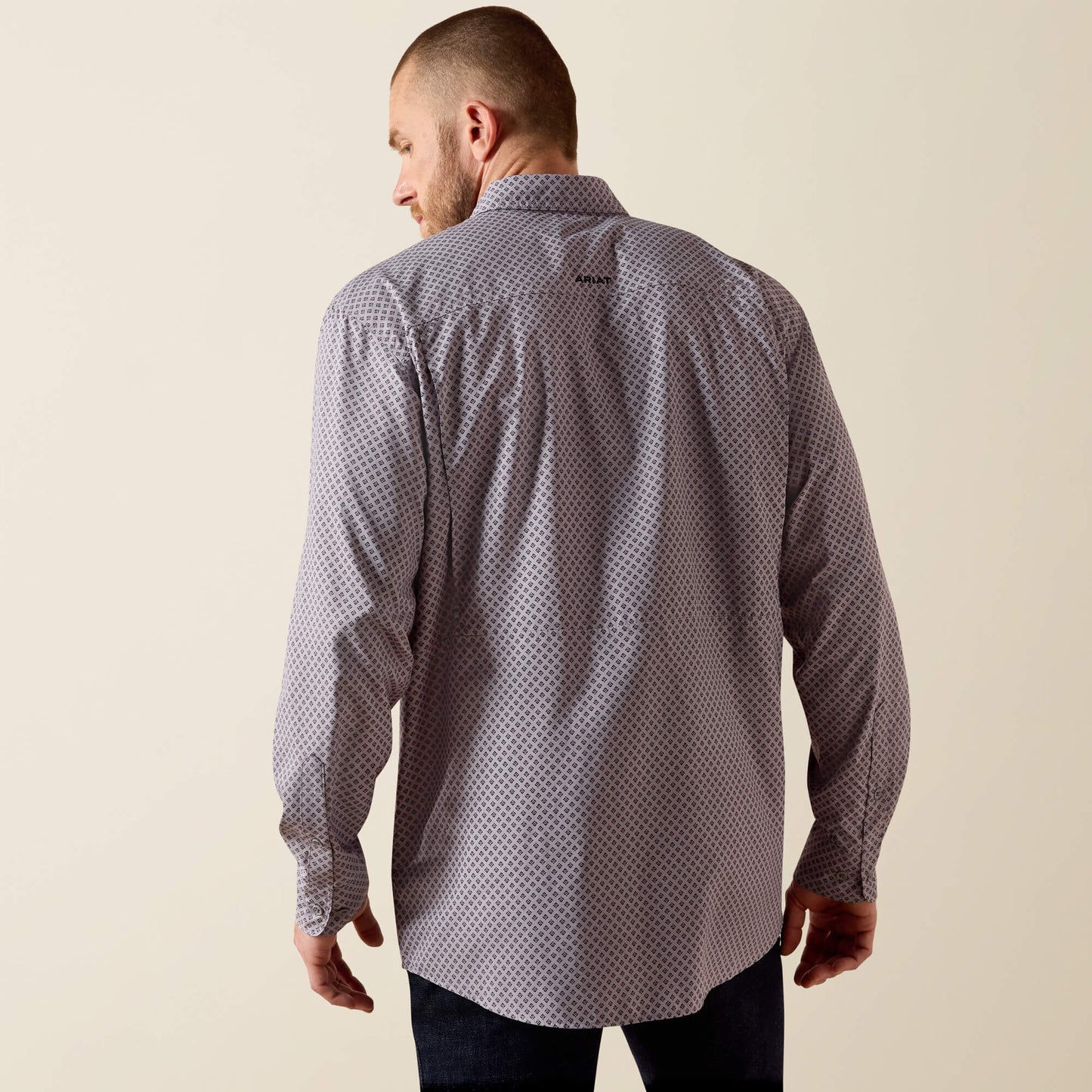 Ariat Men Printed VentTEK Outbound Classic Fit Shirt