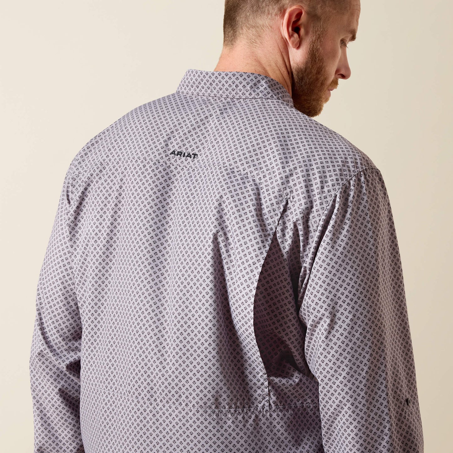 Ariat Men Printed VentTEK Outbound Classic Fit Shirt
