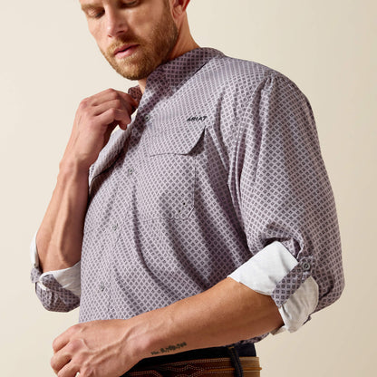 Ariat Men Printed VentTEK Outbound Classic Fit Shirt