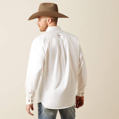 Ariat Men Solid Twill Classic Fit Shirt