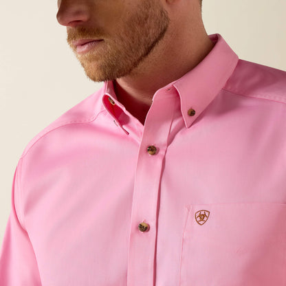 Ariat Men Solid Twill Classic Fit Shirt