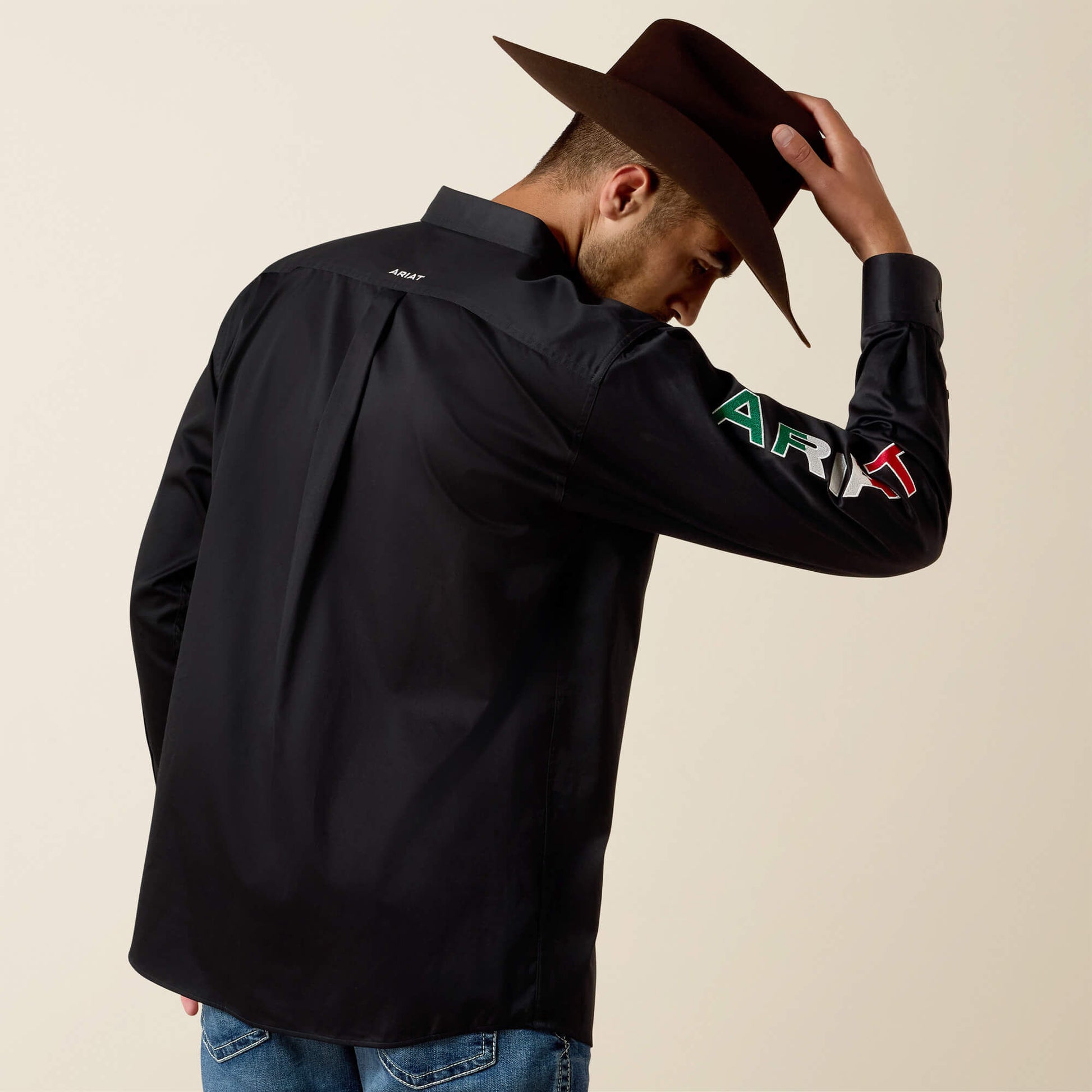 Ariat Men Team Logo Twill Classic Fit Shirt