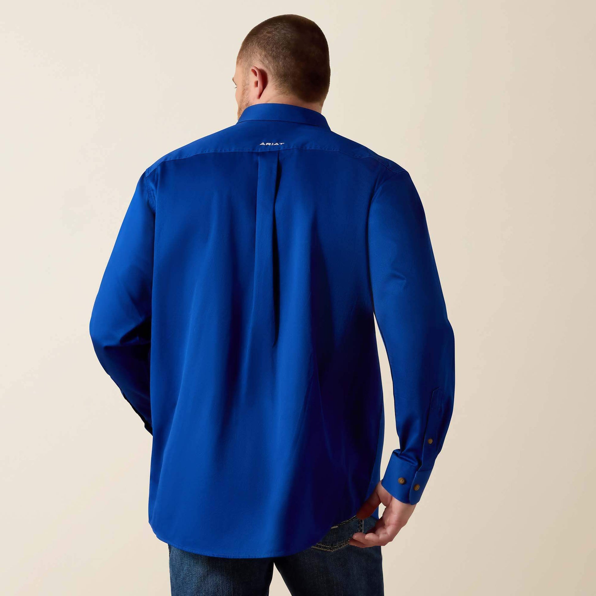Ariat Men Team Logo Twill Classic Fit Shirt