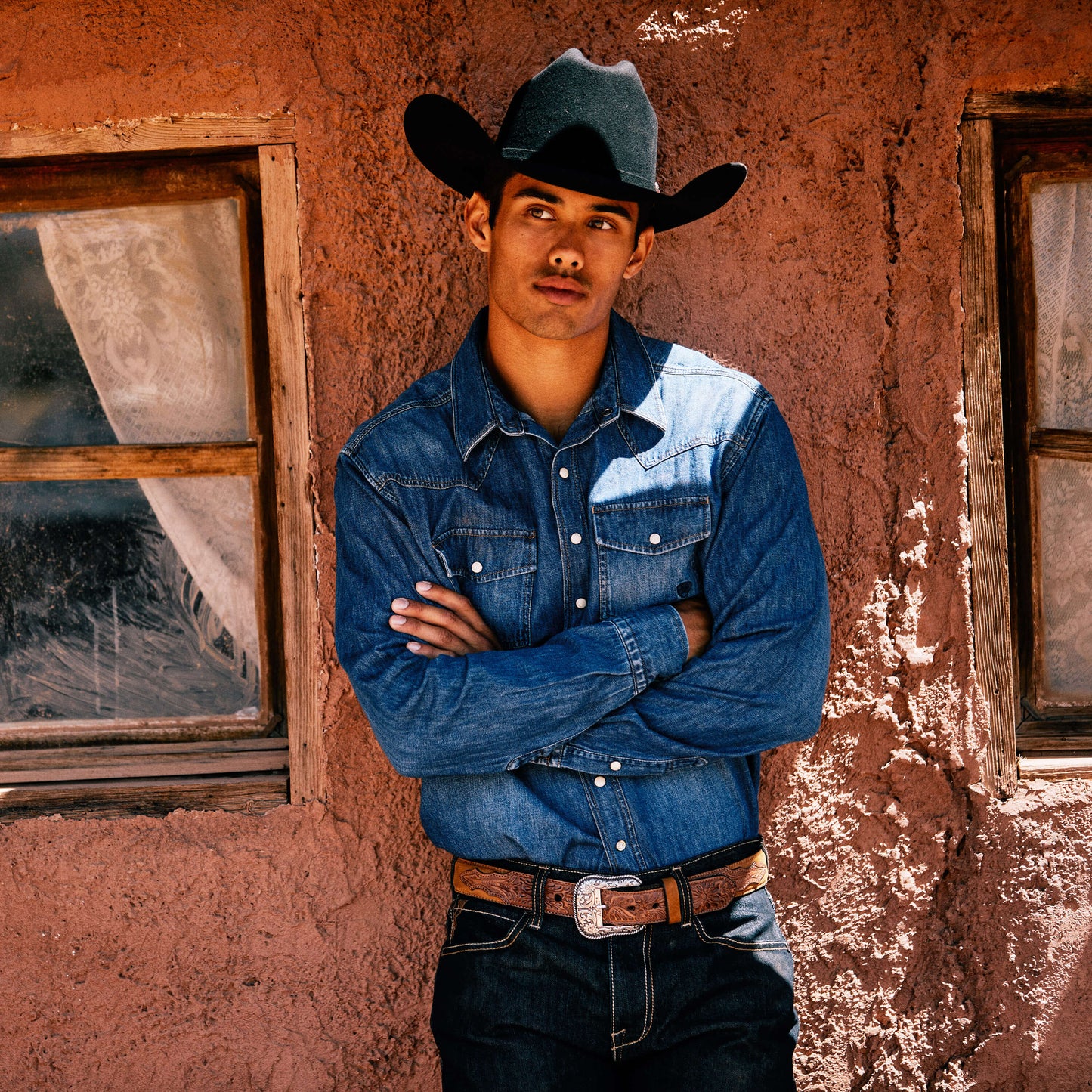Ariat Men|Trends Denim Retro Fit Shirt