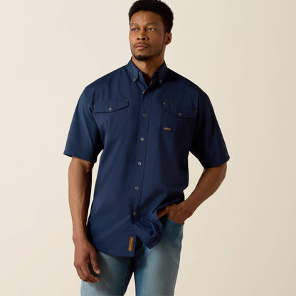 Ariat Men Rebar Made Tough VentTEK DuraStretch Work Shirt