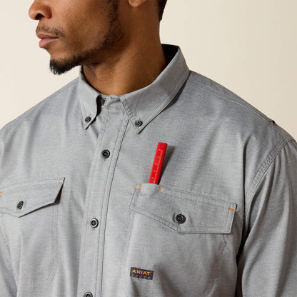 Ariat Men Rebar Made Tough VentTEK DuraStretch Work Shirt