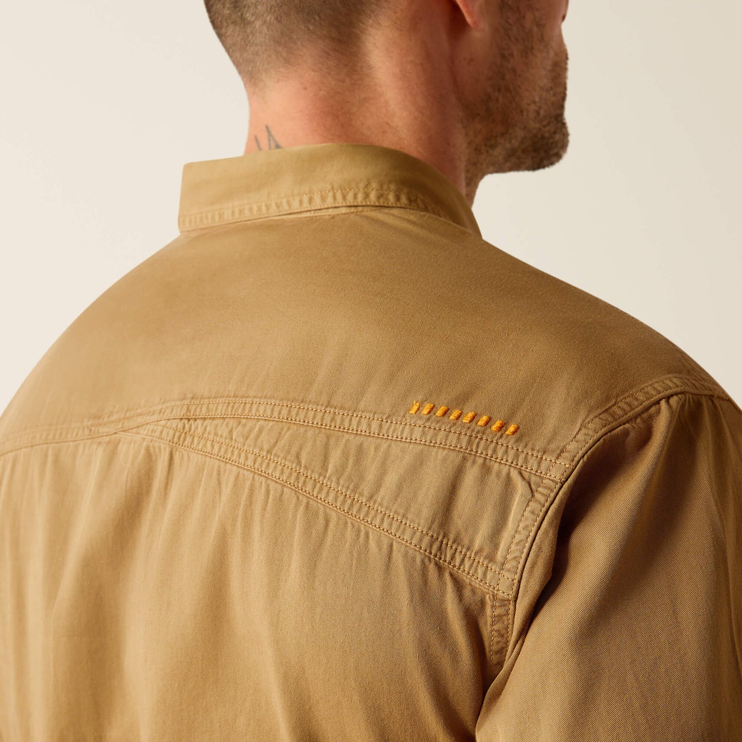 Ariat Men Rebar Washed Twill Work Shirt