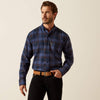 NAVY PLAID
