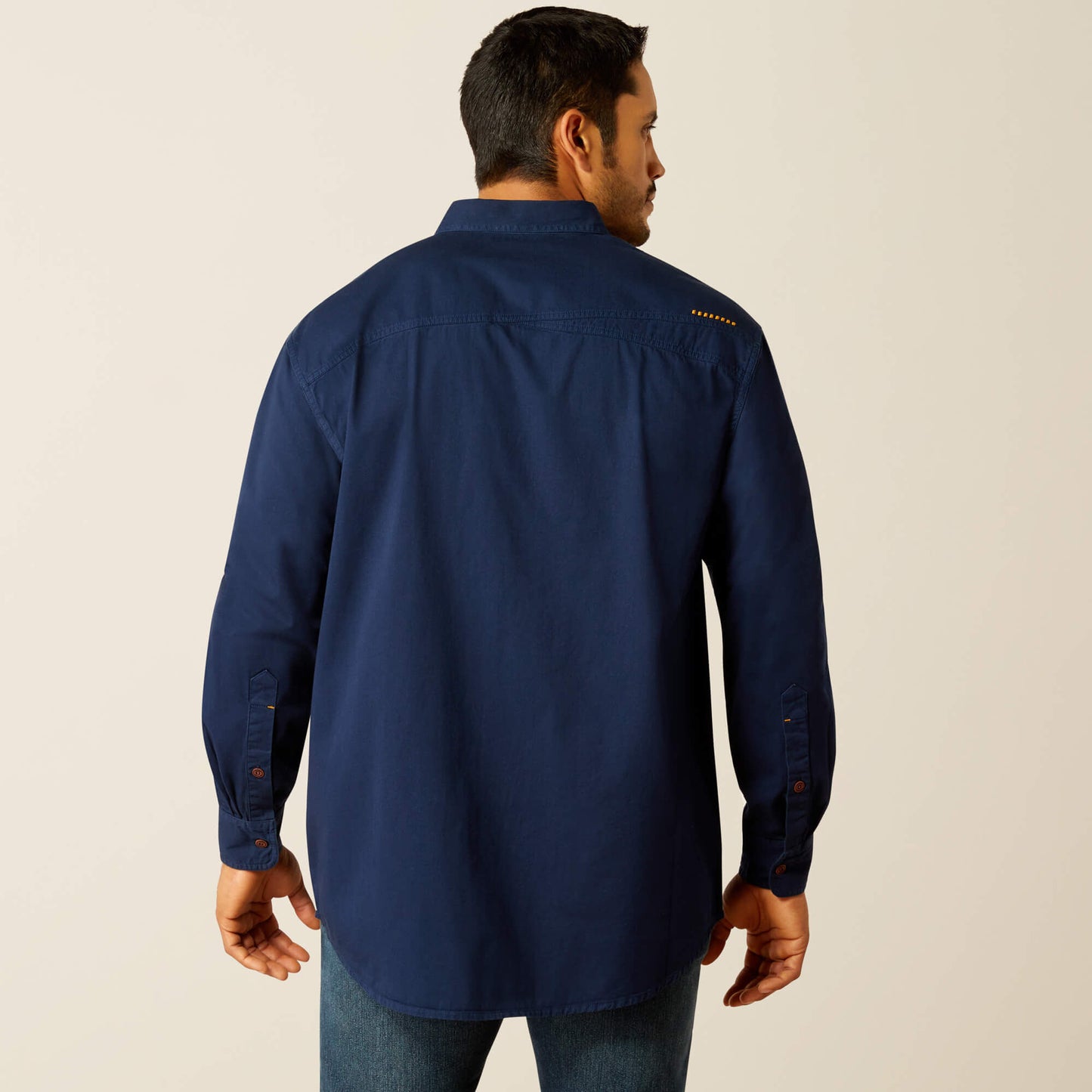 Ariat Men Rebar Washed Twill Work Shirt