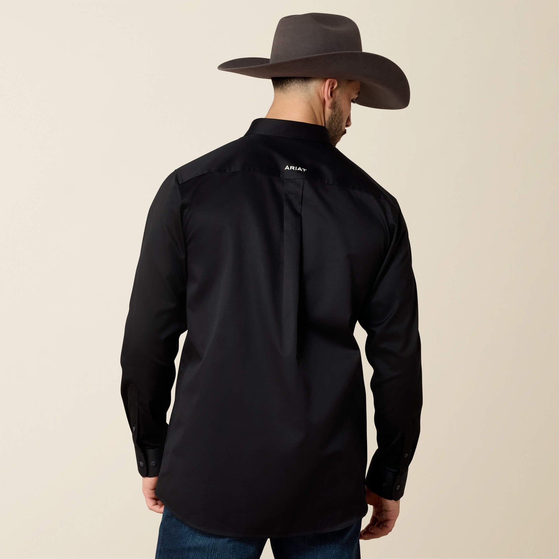 Ariat Men Team Logo Twill Fitted Shirt