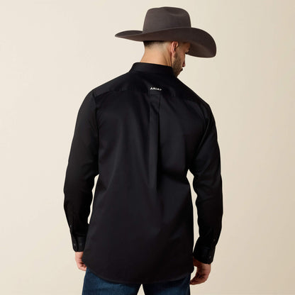 Ariat Men Team Logo Twill Fitted Shirt