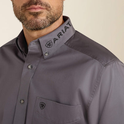 Ariat Men Team Logo Twill Classic Fit Shirt