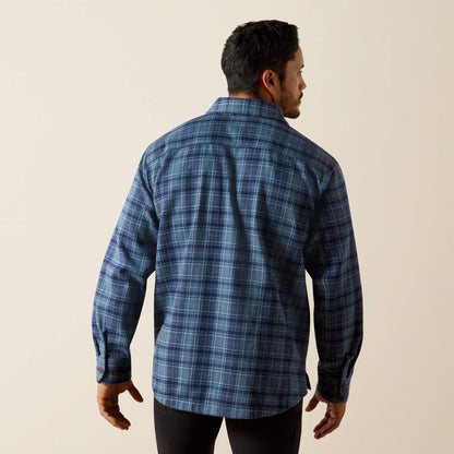 Ariat Men Rebar Heavy Flannel Work Shirt