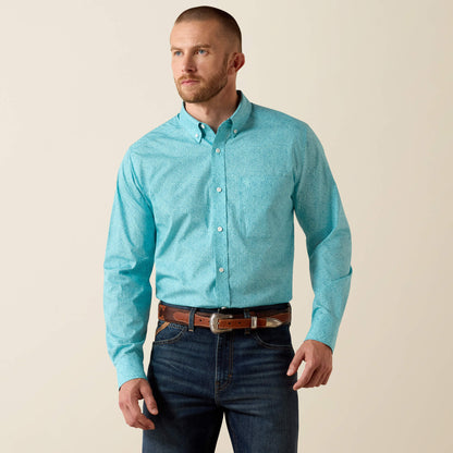 Ariat Men Wrinkle Free Cormac Fitted Shirt