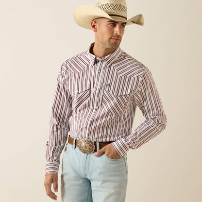 Ariat Men Pro Series Trae Fitted Snap Shirt