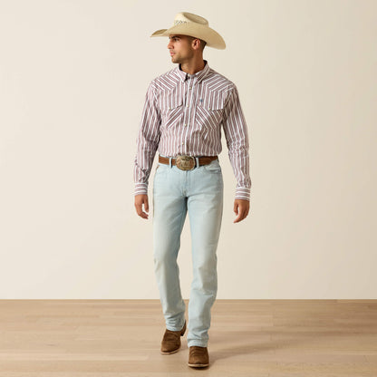 Ariat Men Pro Series Trae Fitted Snap Shirt