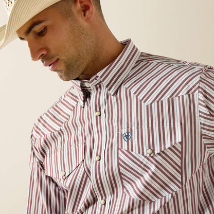 Ariat Men Pro Series Trae Fitted Snap Shirt