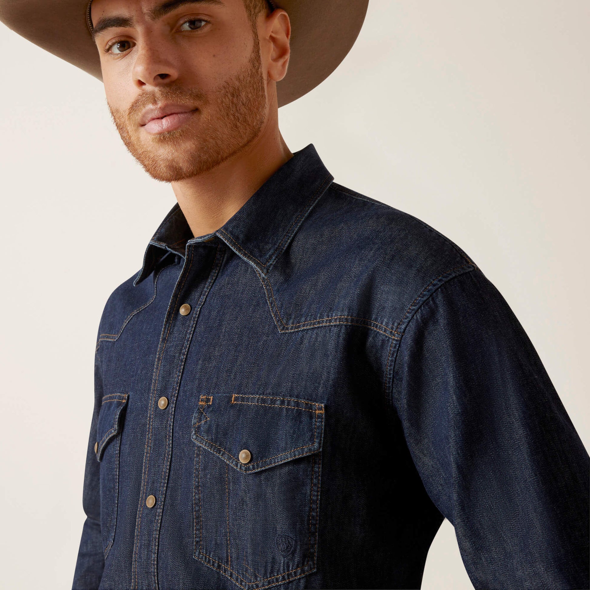 Ariat Men|Trends Classic Denim Shirt