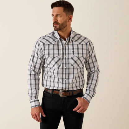 Ariat Men Wrinkle Free Ari Fitted Snap Shirt