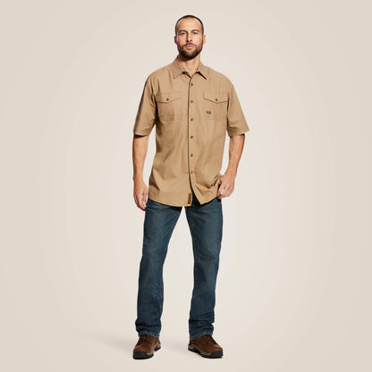 Ariat Men Rebar Made Tough DuraStretch Work Shirt
