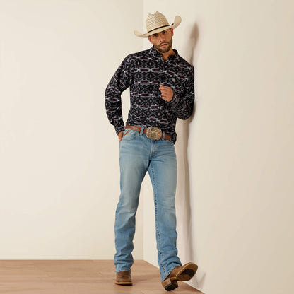 Ariat Men Printed 360 Airflow Classic Fit Shirt