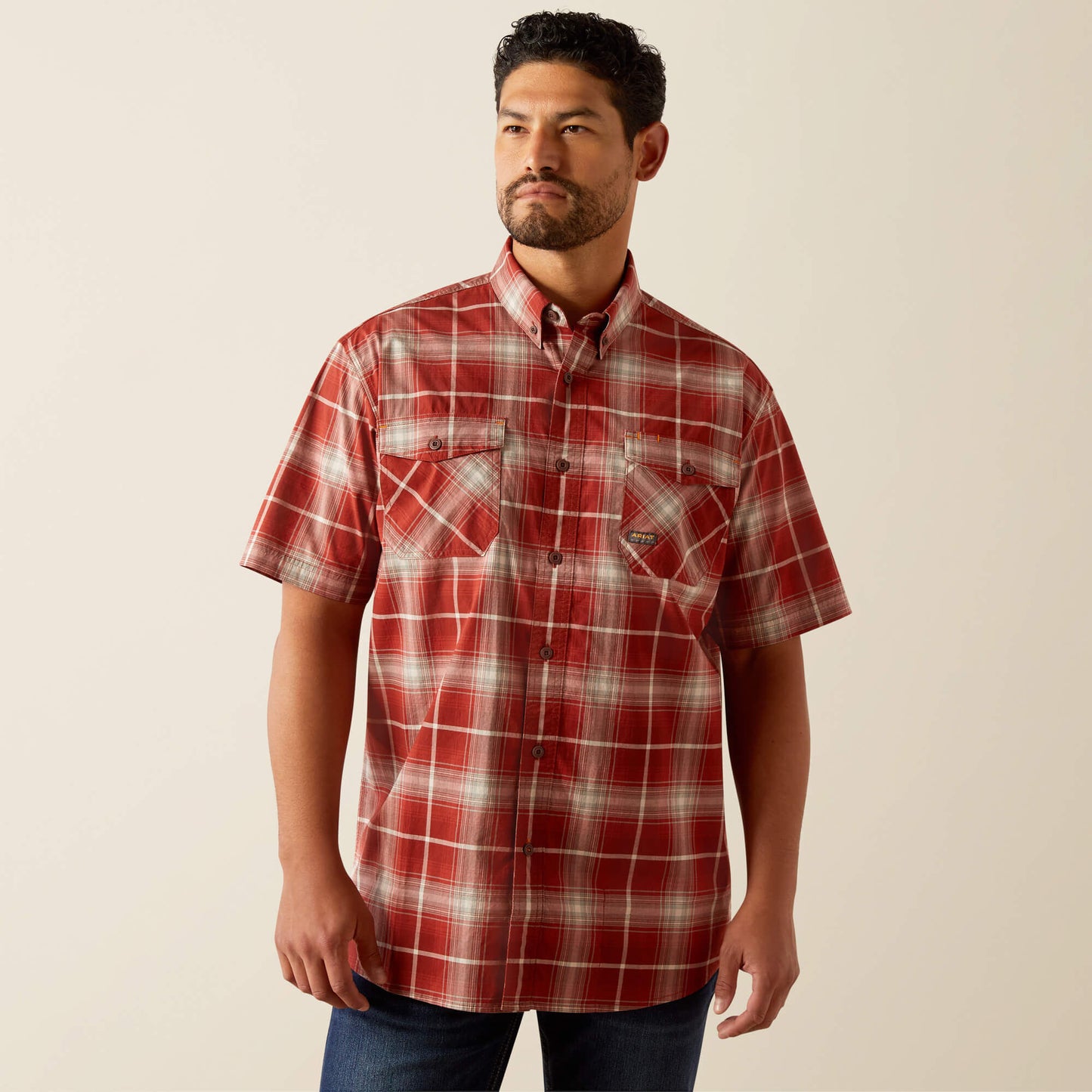 Ariat Men Rebar Made Tough DuraStretch Work Shirt
