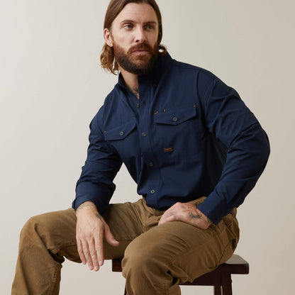 Ariat Men Rebar Made Tough VentTEK DuraStretch Work Shirt