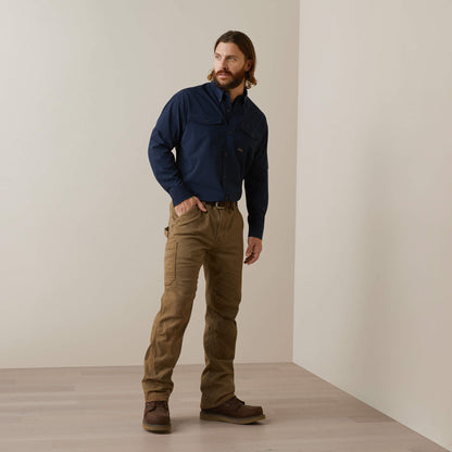 Ariat Men Rebar Made Tough VentTEK DuraStretch Work Shirt