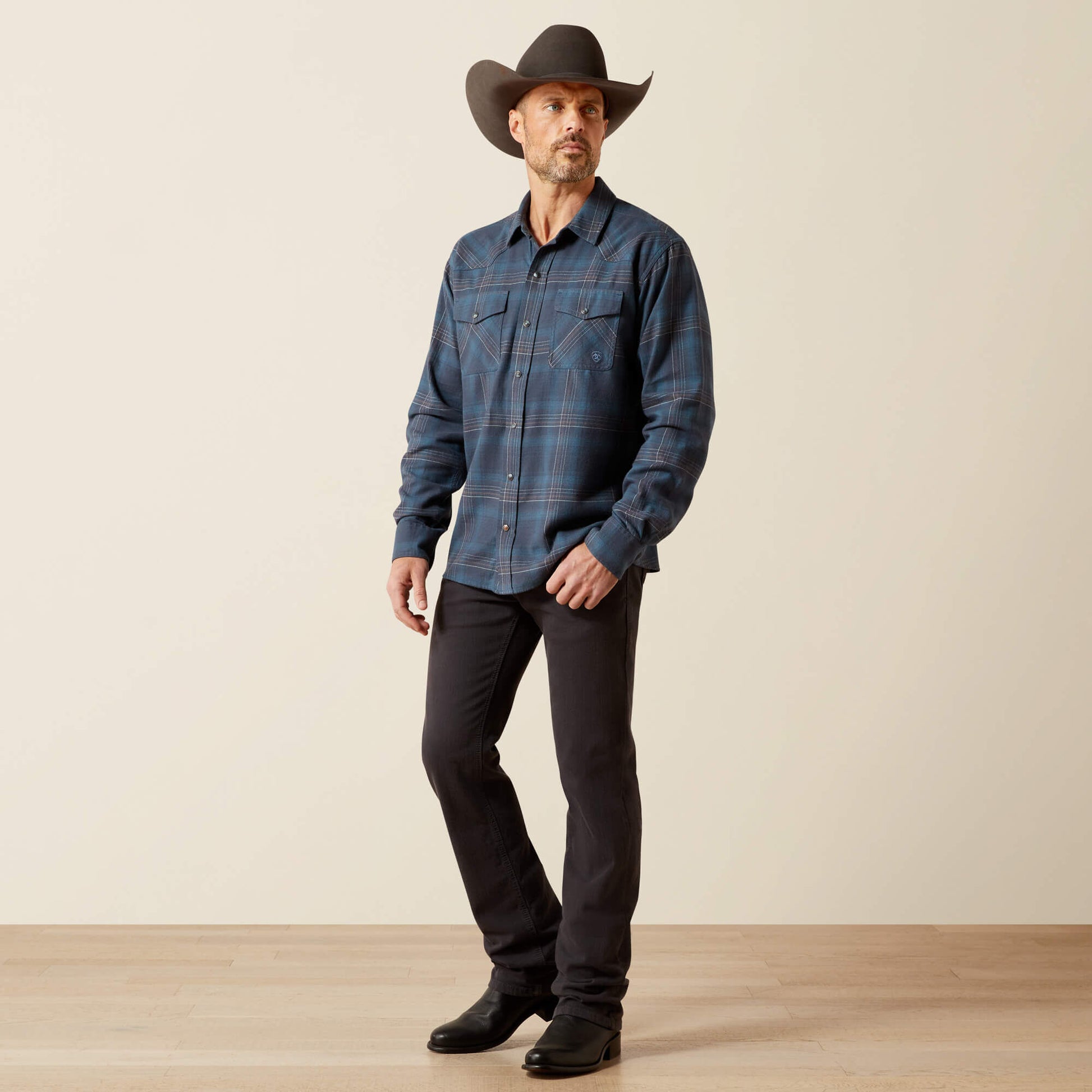 Ariat Men Higgins Retro Fit Shirt