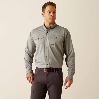 Ariat Men Rebar Made Tough VentTEK DuraStretch Work Shirt