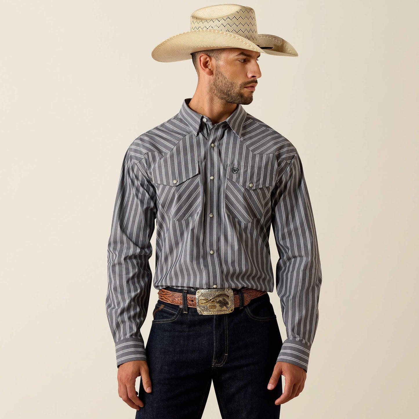 Ariat Men Pro Series Theron Classic Fit Snap Shirt