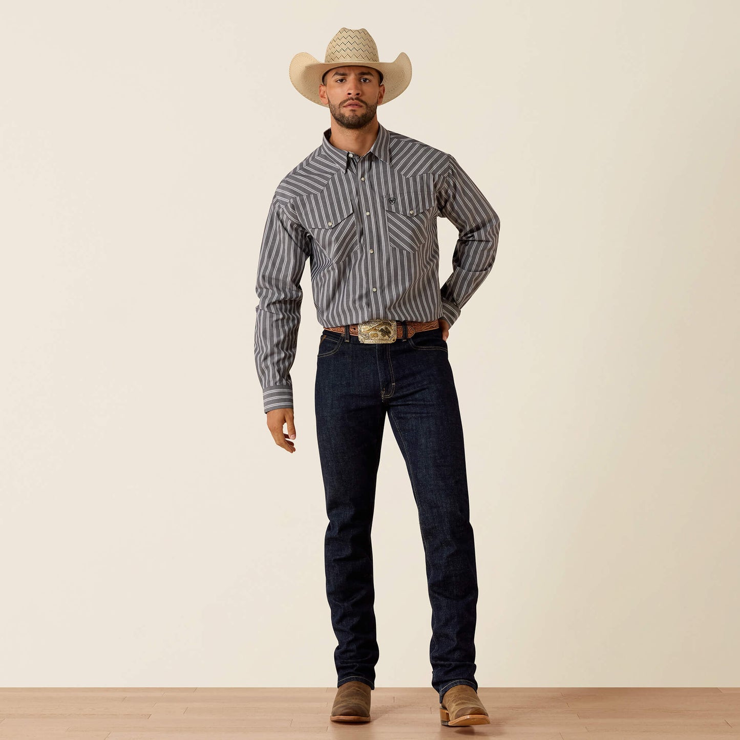 Ariat Men Pro Series Theron Classic Fit Snap Shirt