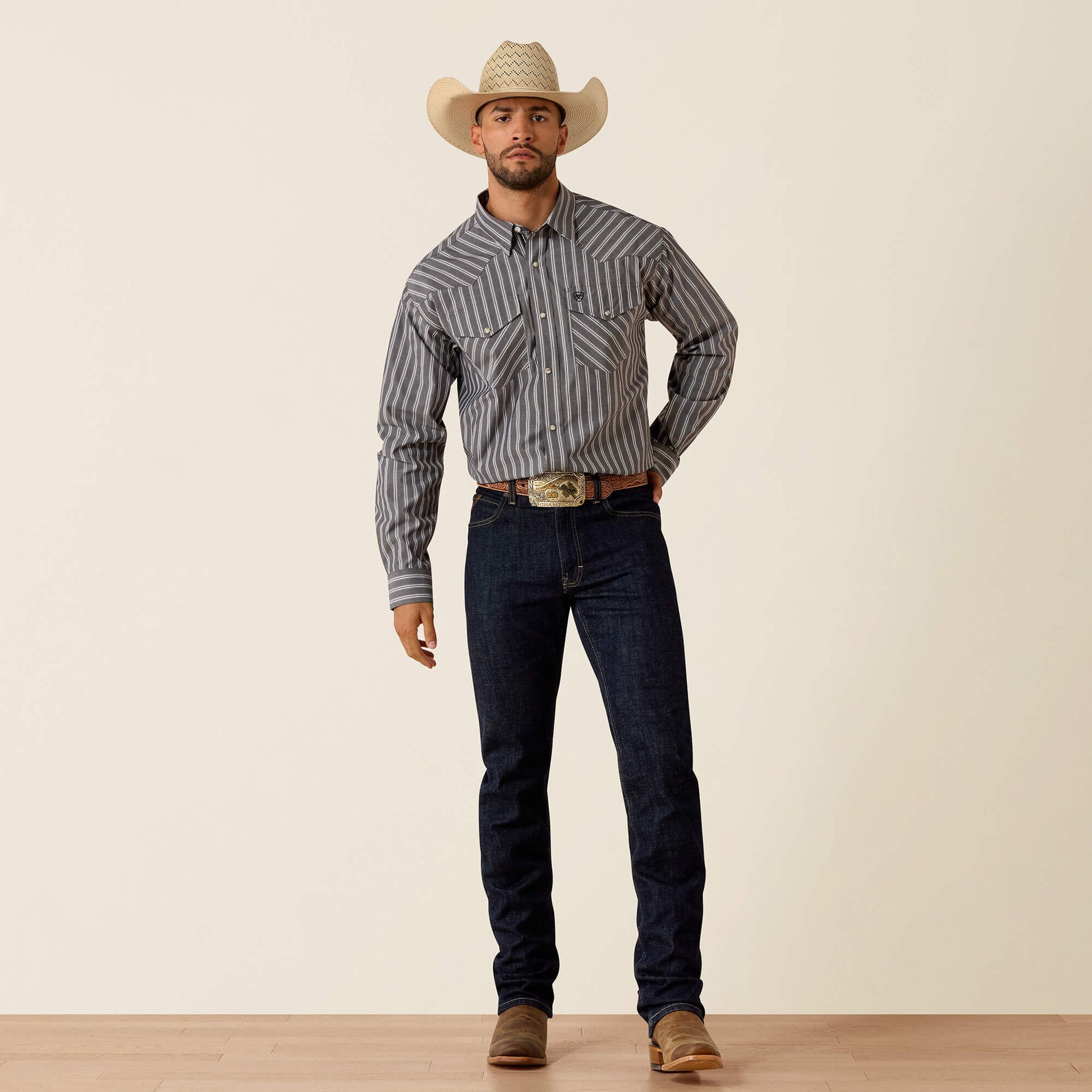 Ariat Men Pro Series Theron Classic Fit Snap Shirt