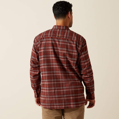 Ariat Men Rebar Flannel DuraStretch Work Shirt