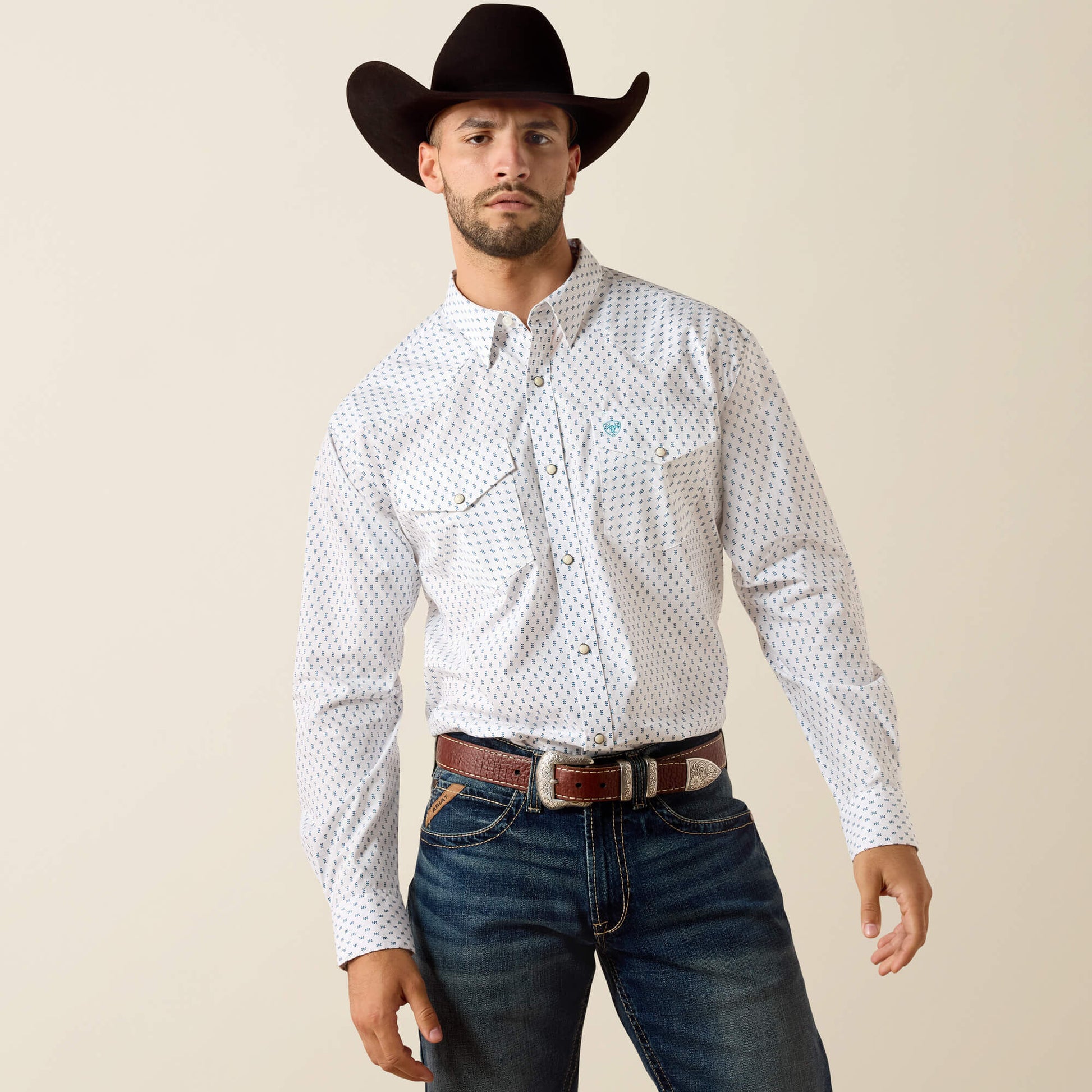 Ariat Men Terence Classic Fit Snap Shirt