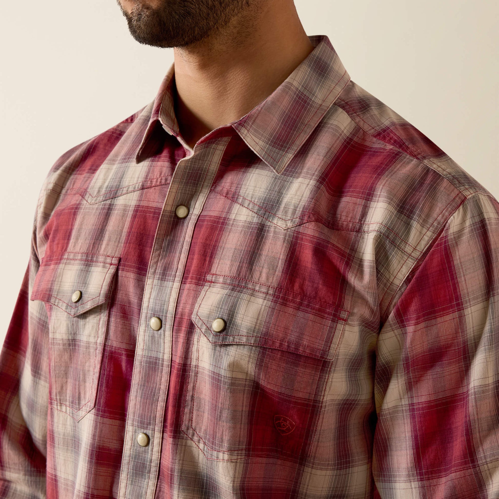 Ariat Men Retro Hawthorne Fitted Snap Shirt