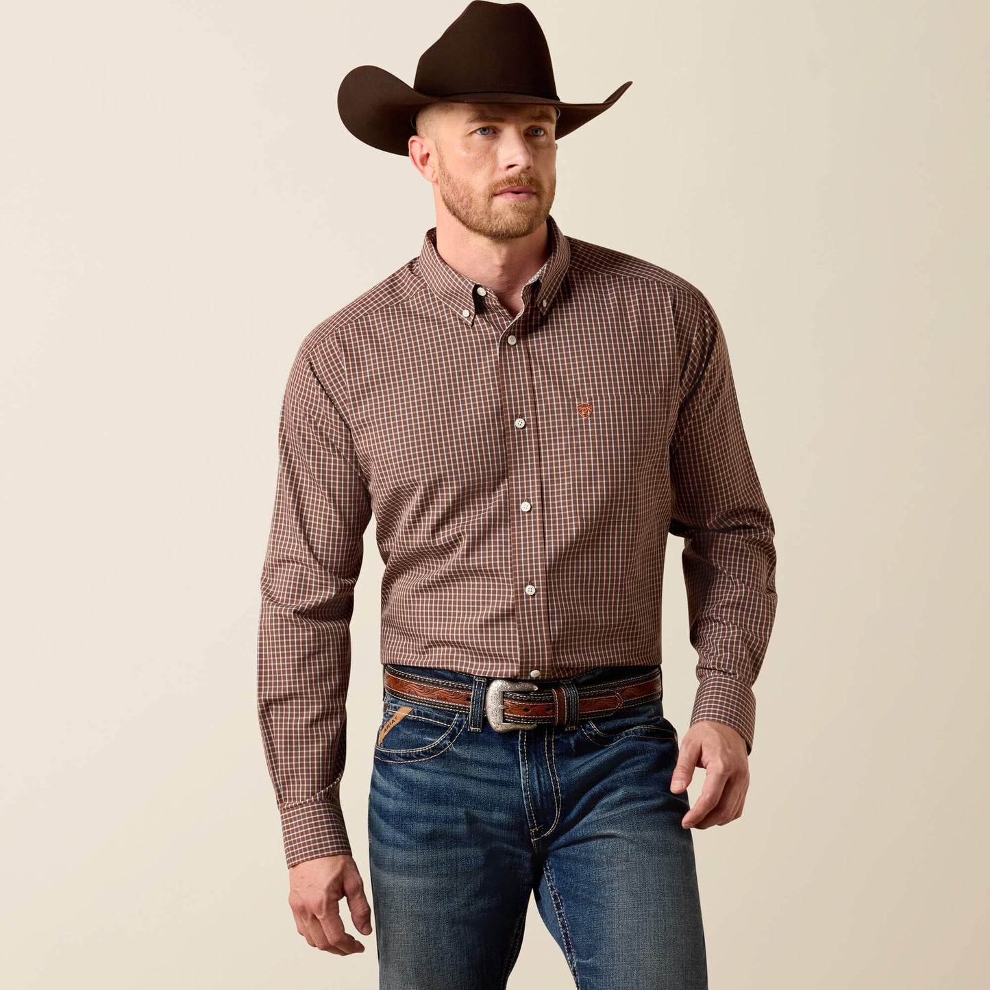 Ariat Men Wrinkle Free Coen Classic Fit Shirt